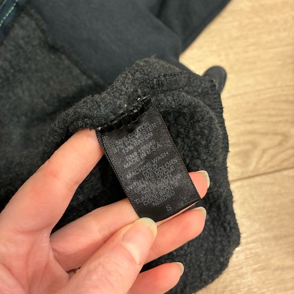 Aviator Nation Women’s 5 Stripe Hoodie Faded Smoke Gray Navy Size S - Picture 6 of 8